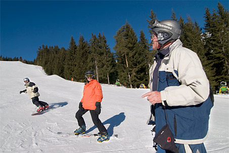 Instructeur Wil Hanneke en Hans